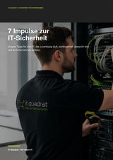 Whitepaper-Cover: 7 Impulse zur IT-Sicherheit